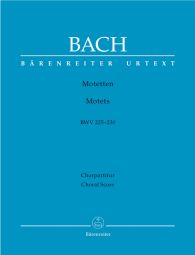 Six Motets (BWV 225-230) (Choral Score without piano reduction)