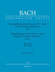 Brandenburg Concerto No.1 in F major (BWV 1046) (Full Score, paperback)