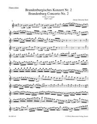 Brandenburg Concerto No.2 in F major (BWV 1047) (Wind Set)