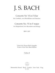 Concerto for Harpsichord No.6 in F major (BWV 1057) (Violin II)
