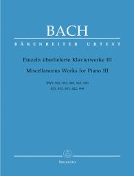 Miscellaneous Works for Piano III