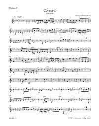 Triple Concerto Amin BWV1044 (Violin II)