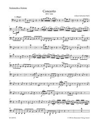 Triple Concerto Amin BWV1044 (Cello/Bass)