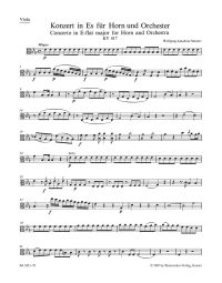 Concerto for Horn No.2 in E-flat major (K.417) (Viola)