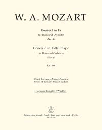 Concerto for Horn No.4 in E-flat major (K.495) (Wind Set)