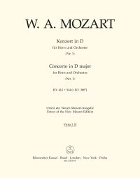 Concerto for Horn No.1 in D major (K.412 + K.514) (Viola I/II)