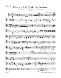 Concerto for Piano No.6 in B-flat major (K.238) (Violin II)