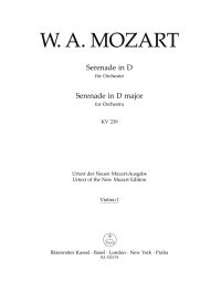 Serenade No. 6 in D (K.239) (Serenata notturna) Violin I
