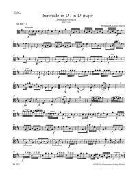 Serenade in D major (K.239) (Serenata notturna) (Viola I)