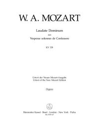 Laudate Dominum (K.339) from the Vesperae solennes de Confessore (Organ)