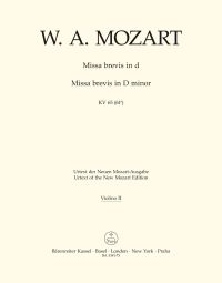 Missa brevis in D minor (K.65) (Violin II)