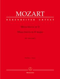 Missa brevis in D major (K.194) (Full Score)
