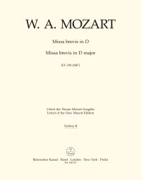 Missa brevis in D major (K.194) (Violin II)