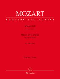 Mass in C major (K.220) Sparrow Mass (Full Score)