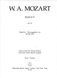 Kyrie in F major (K.33) (Full Score)