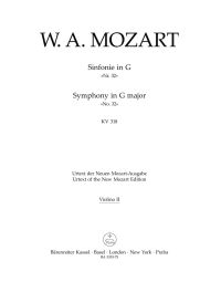 Symphony (Overture) No.32 in G major (K.318) (Violin II)