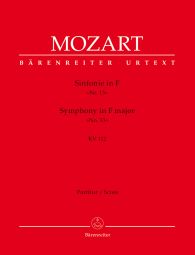 Symphony No.13 in F major (K.112) (Full Score)