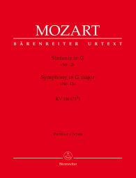 Symphony No.12 in G major (K.110) (Full Score)