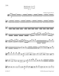 Symphony No.10 in G major (K.74) (Viola)
