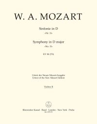 Symphony No.11 in D major (K.84) (Violin II)