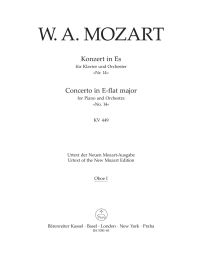 Concerto for Piano No.14 in E-flat major (K.449) (Wind Set)