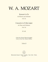 Concerto for Piano No.14 in E-flat major (K.449) (Violin II)