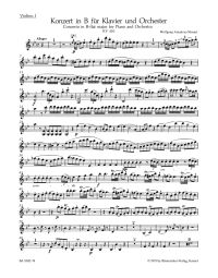 Concerto for Piano No.15 in B-flat major (K.450) (Violin I)