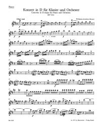 Concerto for Piano No.16 in D major (K.451) (Wind Set)