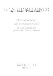 Choral Variations on a Theme by Distler