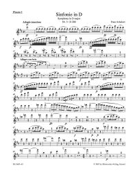 Symphony No.3 in D major D 200 (Wind Set)
