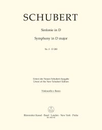 Symphony No.3 in D major D 200 (Cello/Bass)