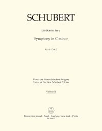 Symphony No.4 in C minor D 417 (Tragic) (Violin II)