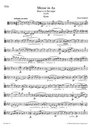 Mass in A-flat major D 678 (Viola)