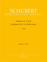 Symphony No.5 in B-flat major D 485 (Full Score)