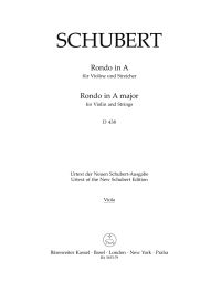 Rondo for Violin and Strings in A major D 438 (Viola)