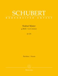 Stabat Mater in G minor D 175 (Full Score)