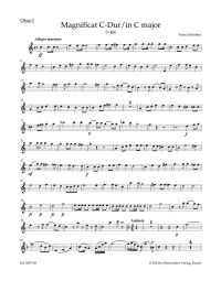 Magnificat in C major D 486 (Wind Set)