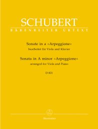 Sonata in A minor D 821 "Arpeggione" arranged for Viola & Piano