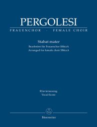 Stabat mater (Arrangement for female choir SMezA) (Vocal score)