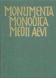 Monumenta Monodica Medii Aevi Volume 4 Missale aus Chartres 2 Volumes