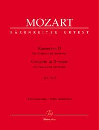Concerto for Violin in D major (K.271a) (Violin & Piano)