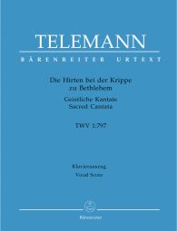 Die Hirten bei der Krippe zu Bethlehem (TVWV 1:797) (Vocal Score)