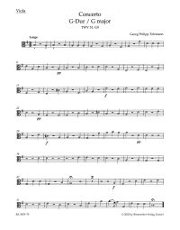 Concerto for Viola in G major (TWV 51: G9) (Viola ripieno)
