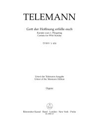 Gott der Hoffnung erfülle euch (TVWV 1:634) (Organ)
