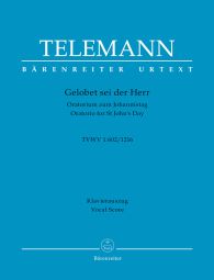 Gelobet sei der Herr, der Gott Israel (TVWV 1:602/1216) (Vocal Score)