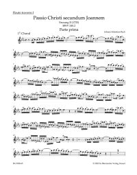 St John Passion (O Mensch, bewein) (BWV245.2) Version from 1725 (Wind Set)