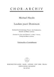 Laudate pueri Dominum (Cello/Bass)