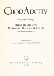 Machet die Tore weit