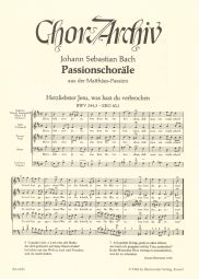 Passion Chorales from the St Matthew Passion (BWV 244)