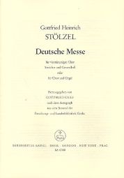 Deutsche Messe. Kyrie / Herr, erbarme dich - Gloria / Ehre sei Gott in der Höhe (Full Score)